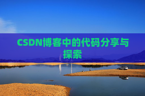 CSDN博客中的代码分享与探索